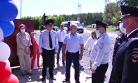 В Красноярском крае открыли административно-жилой комплекс для участкового уполномоченного полиции