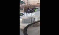 Полиция задерживает в Красноярске агрессивного пассажира такси