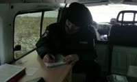 В Красноярске водитель перевозил пассажиров на неисправном автобусе