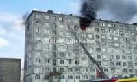 Пожар в Норильске