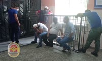 Допрос задержанных после драки на рынке в красноярской Покровке 