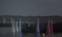  Речной фонтан красноярского водоканала