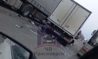Два человека погибли в ДТП с фурами в Красноярском крае
