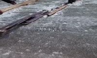 Мальчик провалился под лед на Братском водохранилище