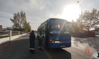 В Ачинске полицейские задержали пассажирский автобус с нелегалами