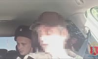 Задержание нетрезвого водителя в Курагино 