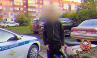 Убегавшего от полиции подростка-мотоциклиста поймали во Шарыпово 