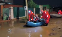 Эвакуация жителей в поселке Солонцы