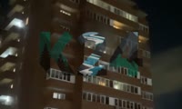 В Красноярске погиб мужчина при пожаре в 25-этажке на Калинина