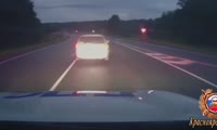 В Шушенском полицейские применили табельное оружие для остановки нетрезвого лихача