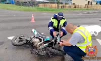 В Красноярском крае впервые возбуждено уголовное дело в отношении родителя, купившего ребенку питбайк, на котором тот попал в ДТП.