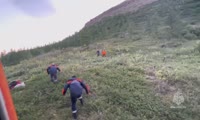 Спасатели МЧС России эвакуировали туристов на севере Красноярского края