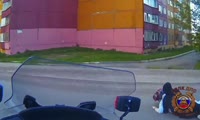 Каждый четвертый мотоциклист без прав в Красноярске оказался подростком 
