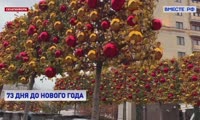 Москву начали украшать к Новому году