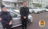 В Красноярске полицейские вернули угнанный автомобиль  владельцу