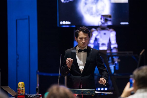 Петр Термен (терменвокс, Санкт-Петербург) и Дмитрий Ушаков (орган, Томск) 