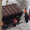 На Красноярской железной дороге сошли с рельсов 13 вагонов (фото)
