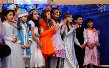 Губернаторская елка в Кедровом 