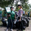В Красноярске прошла акция «Блогер против мусора»
