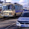 На месте пожара на ул. Шахтёров в Красноярске развёрнут мобильный штаб полиции