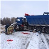 На трассе под Красноярском погибли 2 человека