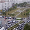 Дорожные работы на Копылова заблокировали въезд в центр Красноярска