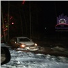 На трассе в Железногорск произошла авария с тремя автомобилями