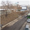 На Свободном в Красноярске сносят мешающие реконструкции павильоны