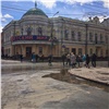 Демонтирован второй незаконный павильон у «Детского мира» в Красноярске