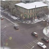 В Красноярске сбили двух пешеходов (видео)