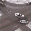 Массовое ДТП с пострадавшими произошло в центре Красноярска (видео)