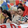 Сотни красноярских предпринимателей вышли на митинг против сноса павильонов