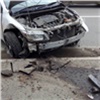 Автоледи обвинила взорвавшееся колесо в аварии на Белинского