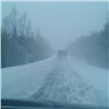 Загородные дороги в Красноярском крае завалило снегом (видео)