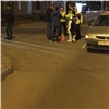 На Партизана Желязняка мотоциклист проехал по полосе для автобусов и попал в больницу (видео)