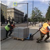 «Можно закончить за неделю, брусчатки не хватает»: в мэрии Красноярска рассказали о ремонте проспекта Мира