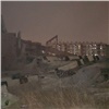 В Красноярске обрушилось недостроенное здание