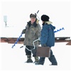 В Красноярске двое рыбаков уплыли по Енисею на льдине 