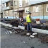В Красноярске стартовал ремонт дворов