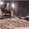 За каникулы с красноярских дорог вывезли 4,5 тысячи КамАЗов снега