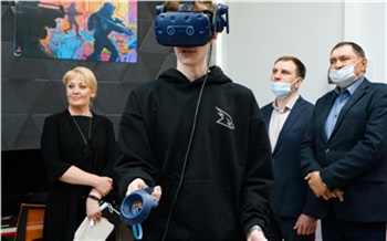 «3D-модели, игры и приложения своими руками»: в гимназии Сосновоборска открыли кабинет высоких технологий