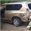 Водитель Land Cruiser устроил массовую аварию в Зеленогорске и погиб (видео)