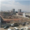 В Красноярске снова ищут строителей для парковки у «Кванта»