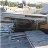 С Центральной набережной Красноярска демонтируют арт-объект «Рушник»