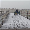 Первый снег выпал в Норильске 