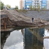 В Красноярске завершается очистка Абаканской протоки от мусора (видео)