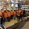 Школьникам провели экскурсию по Березовскому угольному разрезу