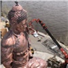 В столице Тувы на слиянии Большого и Малого Енисеев устанавливают огромную фигуру Будды