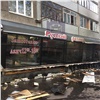 На правобережье Красноярска из-за подожженного пуха сгорело кафе