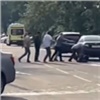 Полиция проверяет утреннюю драку между мужчинами в центре Красноярска (видео)